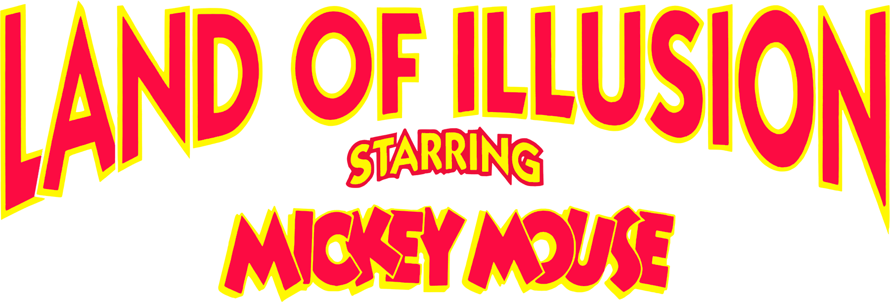 логотип Land of Illusion Starring Mickey Mouse